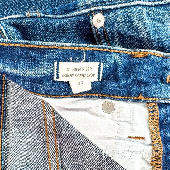 Madewell 9" High Riser Skinny Skinny Crop Jeans - Picture 6 of 11